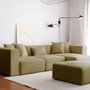Atelier Del Sofa Sofá Esquinero Khaki